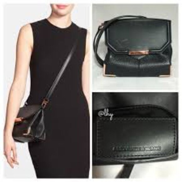 Alexander Wang Marion Prisma Black Crossbody Bag with Modern Elegance - Picture 7 of 7